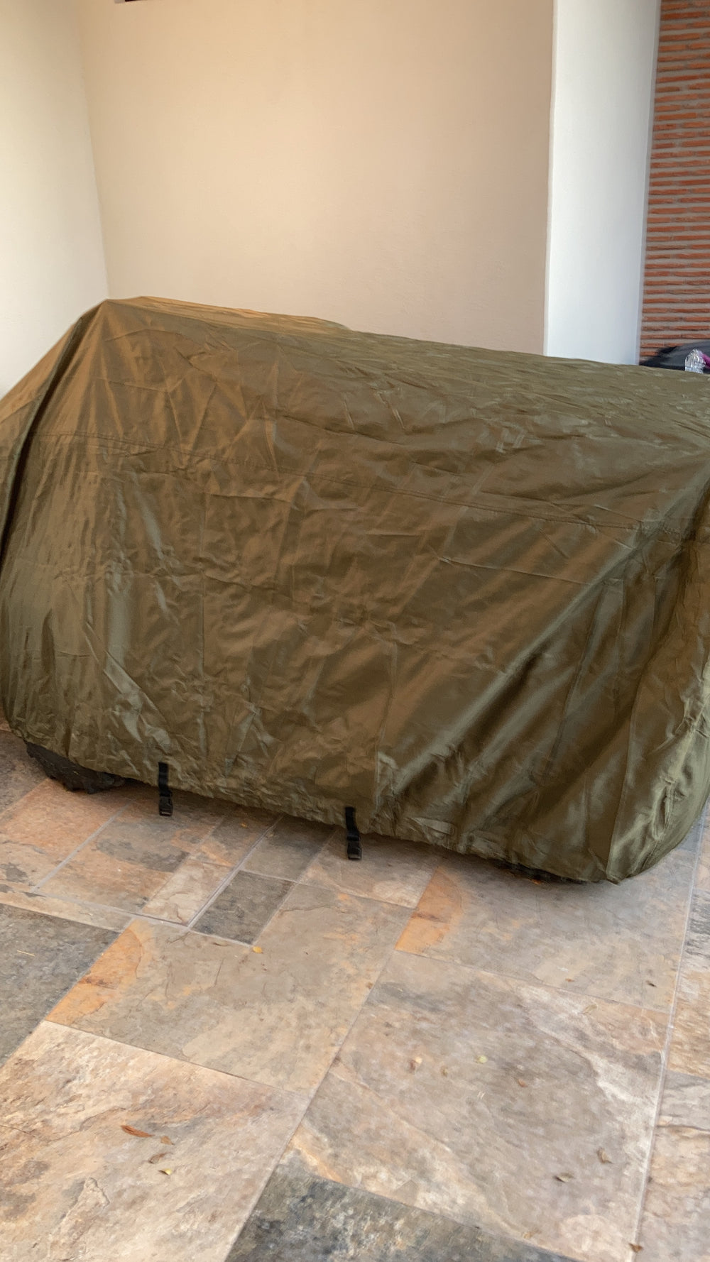 BLACK BOAR - ATV COVER LRG OLIVE