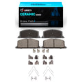 R1 83-99 Chevrolet Nova Front Ceramic Brake Pads & Hardware Kit