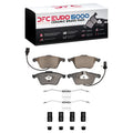 DFC 87-99 Hyundai Accent Front 5000 Advanced Semi Metallic Brake Pads and Hardware Kit