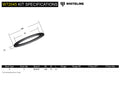 Whiteline Plus 4/91-5/01 BMW 3 Series 12mm Rear Spring Pad Lower Bushing - 16mm Height Increase