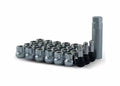 OPEN END SPLINE INSTALL KITS CHROME SPLINE CONICAL 12X1.25 OPEN (20 lugs)