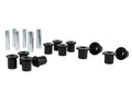 Spring - bushing kit 12 Bushings 6 Tubes Grease Install Guide