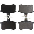 Centric Posi-Quiet Semi-Metallic Brake Pads w/Hardware - Rear
