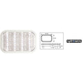 LED MIROFLEX; RECT; BACKUP; 16 DIOD