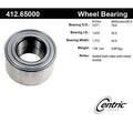 Centric Standard Ball Bearing - Front