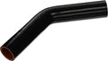 HPS Performance 1.25 ID 10 Leg Silicone 45 Degree Elbow Coupler Hose High Temp 4-ply Reinforced Black (32mm ID)