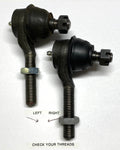 TIE ROD END LEFT F/TOW DO
