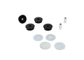 Trailing arm - lower front bushing 4 Bushings 2 Tubes 4 Washers Grease