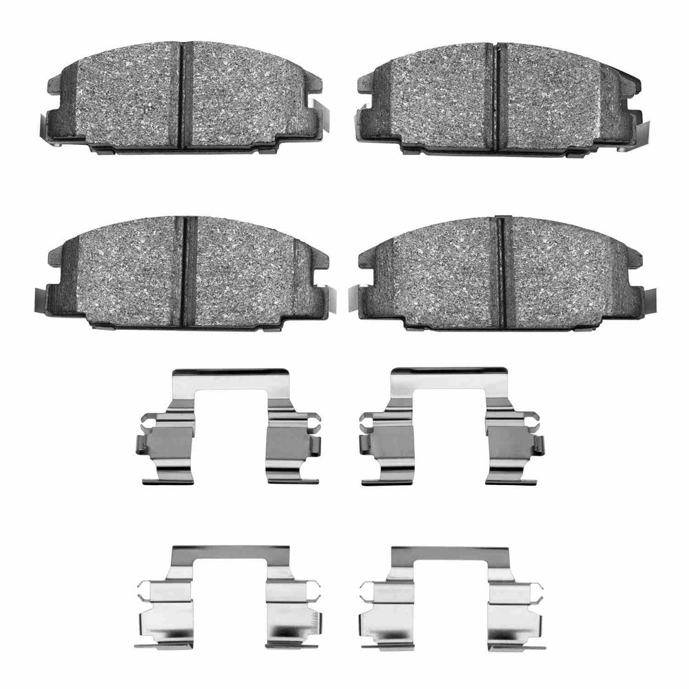 R1 86-06 Isuzu Pickup Front Semi Met Brake Pads and Hardware Kit