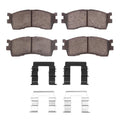R1 01-05 Kia Rio Front Ceramic Pads & Hardware Kit