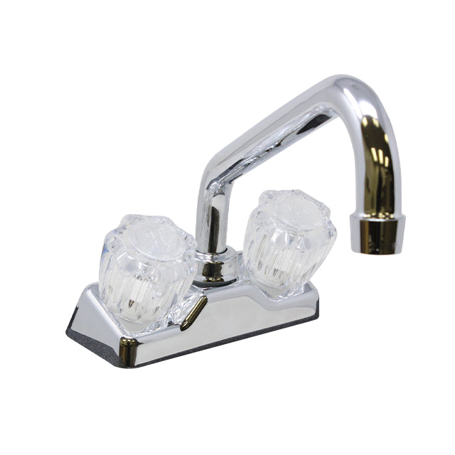 4IN DECK FAUCET 8IN SPOUT CHROME