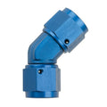 Fragola -10AN x 45 Degree Female Coupler - Black