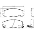 BRAKE PAD SET DISC BRAKE