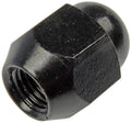 ACORN NUT, BLACK, M12-1.5