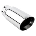 4.00INX12.00IN DOUBLE WALL ANGLE SS EXHAUST TIP 3.00IN ID / 4.00IN OD