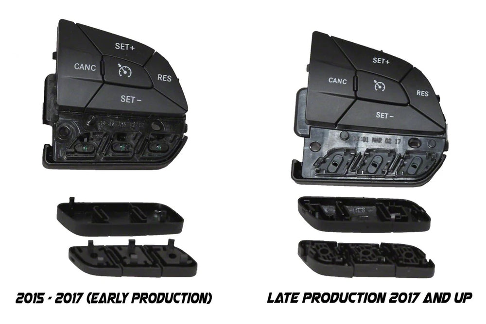Tazer 17-21 Dodge Challenger/Charger/Durango/17-21 Jeep Grand Cherokee Aux Buttons - Type B