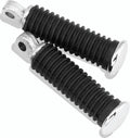 Bikers Choice Chrome Cap Rider Pegs Male Mount Style Replaces H-D 49117-77T