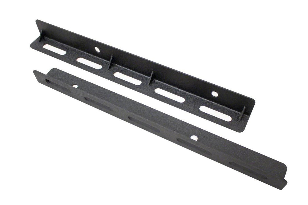 18C WRANGLER TUB RAIL TIE DOWNS TEXTURED BLACK POWDER COAT STEEL