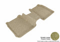 3D CLASSIC FLOOR MAT 2ND ROW TAN