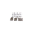 Russell Performance Billet 3/16in Tubing Clamp Natural Finish (12 pcs.)