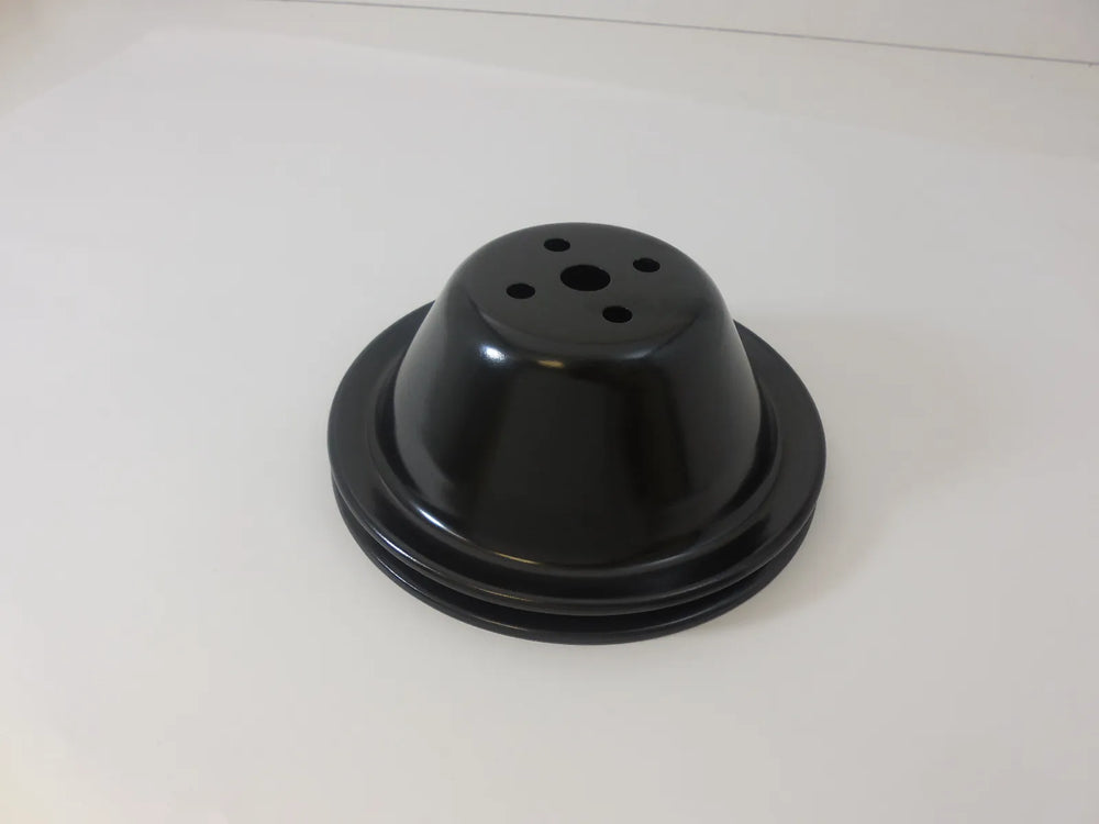 BLACK SB CHEVY 283-350 V8 SINGLE GR