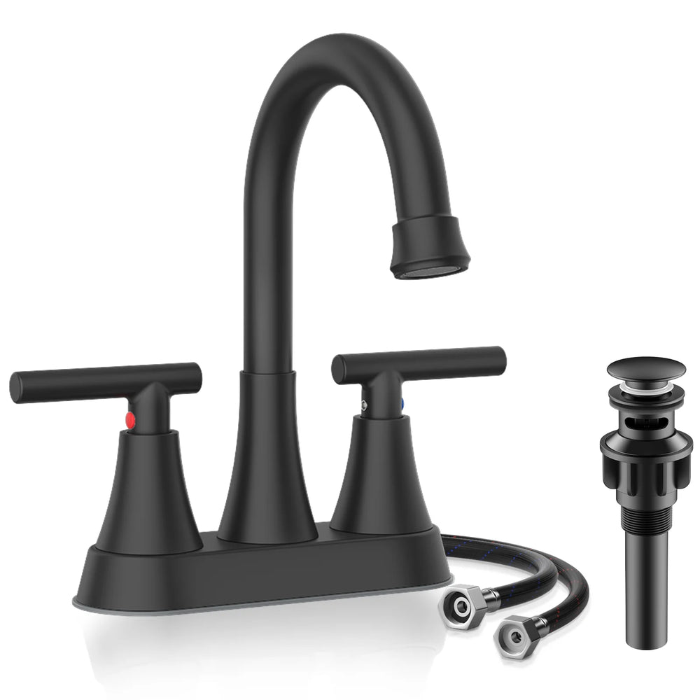 MODERN SINGLE LEVER CENTERSET RV LAVATORY FAUCET CHROME POLISHED