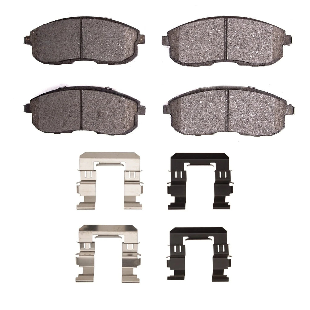 R1 07-14 Suzuki Sx4 Crossover Front Semi Met Brake Pads and Hardware Kit