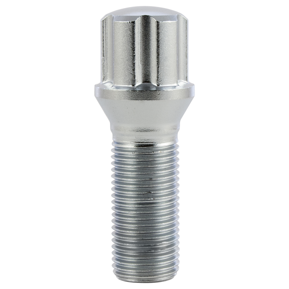 Gorilla SPLINE LUG BOLT 16-1.50 35MM CHR BULK