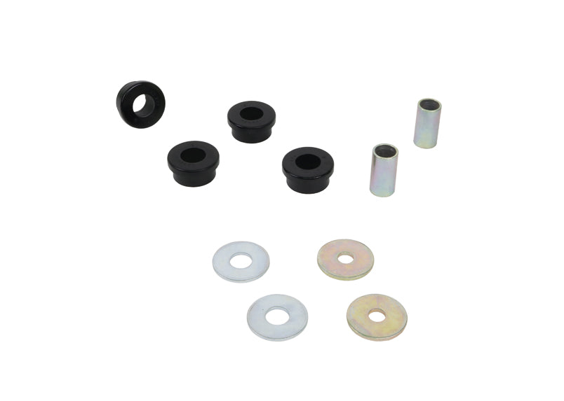 Trailing arm - rear bushing 4 Bushings 2 Tubes 4 Washers Grease