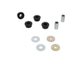 Trailing arm - rear bushing 4 Bushings 2 Tubes 4 Washers Grease