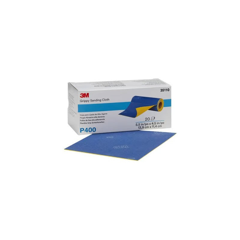 3M GRIPPY SANDING CLOTH 35110 P40