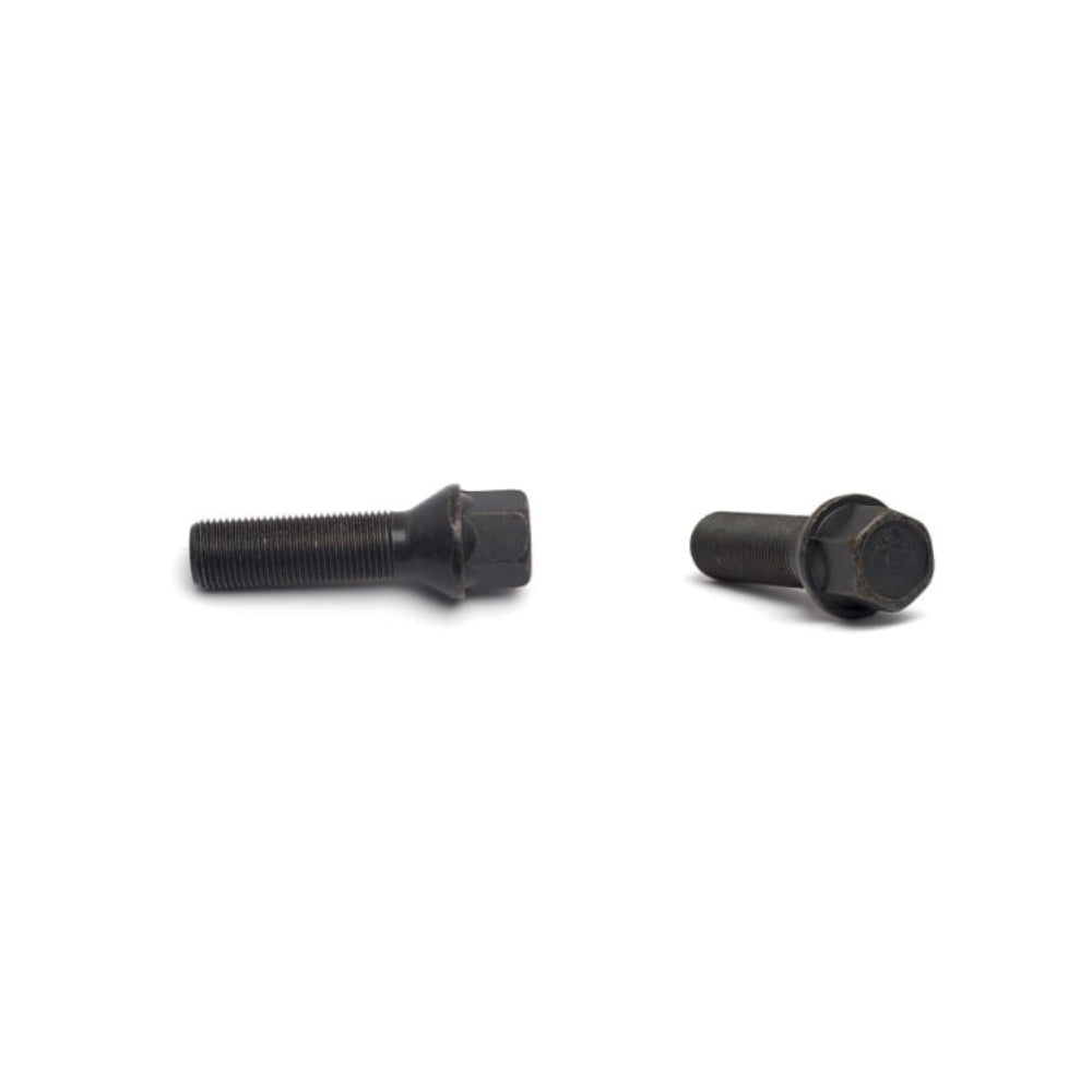 H&R Wheel Bolts 14 X 1.25 / Length 31mm / Tapered / Head 17mm - Black - Set of 10