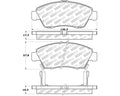 StopTech Street Select Brake Pads - Rear