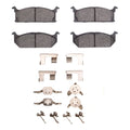 R1 85-88 Chevrolet Sprint Front Semi Met Pads & Hardware Kit