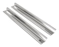 2-Piece Stainless Steel Entry Guard Set for 2007-2018 JK Wrangler w/ 2 Doors RT Off Road