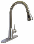 KITCHEN FAUCET 8IN HIARC 2 LEVER 1/4 TURN PLASTIC CHROME