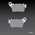 Renthal 07-23 Hon CBR6-1000RR/11-24 Kaw Ninja/ZX636-1000/11-22 Suz GSX650-1000 Rear Brake Pads