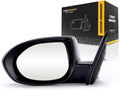 LH DOOR MIRROR PWR NON HEATED W/O LIGHT ENTRY MAZD6 0910