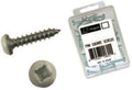 PAN HEAD SQUARE RECESS SCREW 8 X 1 ZINC (1000/CTN)