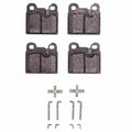 R1 87-89 Alfa Romeo Milano Rear Semi Met Brake Pads and Hardware Kit