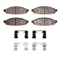 R1 03-05 Lincoln Aviator Front Semi Met Pads & Hardware Kit