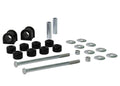 Sway bar - mount and link bushings 10 Bushings 2 Tubes 2 Bolts 8 Washers 2 Nuts Grease