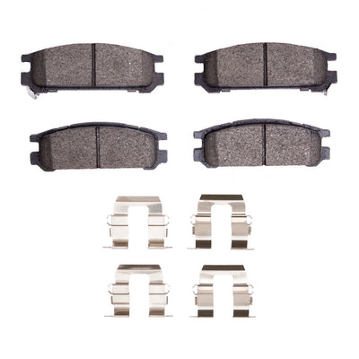 DFC 90-99 Subaru SVX Rear 5000 Advanced Ceramic Brake Pads and Hardware Kit