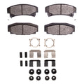 DFC 86-92 Buick Reatta Rear 4000 HybriDynamic Brake Pads and Hardware Kit