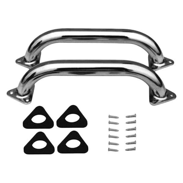 CHROME TRUCK CAB HANDLES WITH HARDW