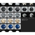 Advan 63mm Full Flat Centercap - Hyper Black