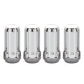 McGard SplineDrive Lug Nut (Cone Seat) M14X1.5 / 1.935in. Length (4-Pack) - Chrome (Req. Tool)