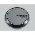 Advan 63mm Flat Centercap - Hyper Black