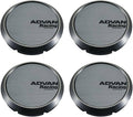 Advan 63mm Flat Centercap - Hyper Black