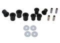 Control arm - front bushings 8 Bushings 4 Tubes 4 Washers Grease Install Guide